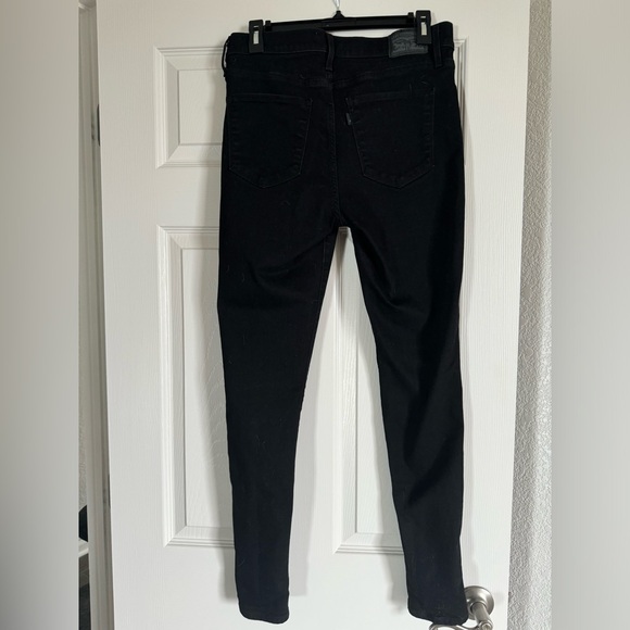720 high rise super skinny jeans in black size 30 - Picture 4 of 4